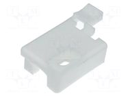 Cable hood and fastener; PIN: 9; 6.35mm; 3x3; Type: without screws TE Connectivity