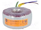 Transformer: toroidal; 300VA; 230VAC; 48V; 6.25A; Leads: cables TALEMA