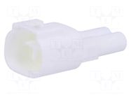 Connector: wire-wire; plug; male; E-Seal 570; 300V; PIN: 2; IP67 EDAC