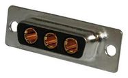 COMBO D-SUB CONN, RCPT, DB-5W5, TH