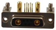 COMBO D-SUB CONN, R/A RCPT, DA-7W2, TH