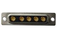 COMBO D-SUB CONN, RCPT, DB-5W5, TH