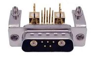 COMBO D-SUB CONN, R/A PLUG, DA-7W2, TH