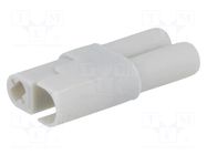 Connector: wire-wire; LED Light; plug; hermaphrodite; 520; 8.5A EDAC
