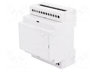 Enclosure: for DIN rail mounting; Y: 90mm; X: 71mm; Z: 53mm; PPO ITALTRONIC