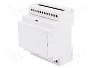 Enclosure: for DIN rail mounting; Y: 90mm; X: 71mm; Z: 53mm; PPO ITALTRONIC