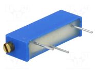 Potentiometer: mounting; multiturn; 10Ω; 750mW; No.of el.turns: 15 VISHAY
