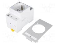E-type socket; 250VAC; 16A; IP20; on panel; Input: 6mm fork; 62mm MURRELEKTRONIK
