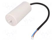 Capacitor: polypropylene; motors, run; 40uF; 425VAC; Ø45x92mm; ±5% DUCATI ENERGIA