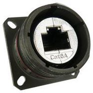 ADAPTOR, RJ45 8P JACK-JACK, CAT6A