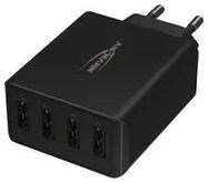BATTERY CHARGER, USB, 240VAC