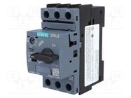 Motor breaker; 4kW; 220÷690VAC; for DIN rail mounting SIEMENS