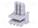 Plug; card edge; PIN: 3; IDC; for cable; 2.5mm; 0.22mm2; Layout: 1x3 TE Connectivity