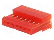 Connector: wire-board; plug; female; PIN: 7; MTA-100; 250VAC; IDC TE Connectivity