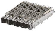 SFP-DD CAGE, 4PORT, TH/PRESS-FIT