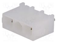 Socket; wire-board; male; Universal MATE-N-LOK; 6.35mm; THT; PIN: 3 TE Connectivity