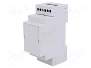 Enclosure: for DIN rail mounting; Y: 90mm; X: 36mm; Z: 53mm; PPO ITALTRONIC