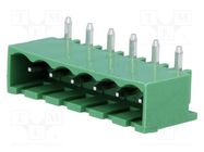 Pluggable terminal block; Contacts ph: 5mm; ways: 6; angled 90° DEGSON ELECTRONICS