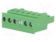 Pluggable terminal block; 5.08mm; ways: 6; angled; plug; female DEGSON ELECTRONICS