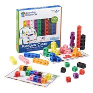 MathLink Cubes Activity Set Learning Resources LSP 4286-UK, Learning Resources