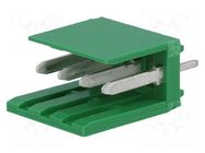 Connector: wire-board; socket; male; AMPMODU MOD I; PIN: 4; THT TE Connectivity