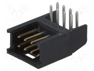 Socket; wire-board; male; AMPMODU MOD II; 2.54mm; PIN: 8; THT TE Connectivity