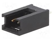 Connector: wire-board; socket; male; PIN: 2; AMPMODU MOD II; THT TE Connectivity
