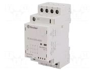 Contactor: 4-pole installation; 25A; 24VAC,24VDC; NC x2 + NO x2 FINDER