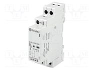 Contactor: 2-pole installation; 25A; 230VAC,230VDC; NO x2; IP20 FINDER