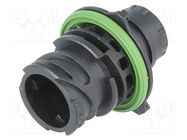Connector: circular; 2.5mm System; male; plug; PIN: 2 TE Connectivity
