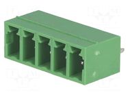 Connector: pluggable terminal block; socket; male; 7A; 250V; PIN: 5 DEGSON ELECTRONICS