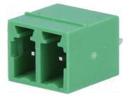 Connector: pluggable terminal block; socket; male; 7A; 250V; PIN: 2 DEGSON ELECTRONICS