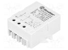 Relay: installation; with dimmer; in mounting box; -10÷50°C; IP20 FINDER