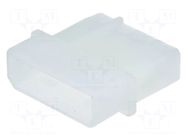Connector: wire-board; plug; male; PIN: 4; CMNL; 250V; for cable TE Connectivity