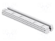 Connector: DIN 41612; plug; female; PIN: 64; HI-CON; straight; 1.5A PANCON