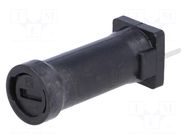Fuse holder; THT; 5x20mm; -40÷85°C; 6.3A; thermoplastic; UL94V-0 SCHURTER