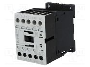 Contactor: 3-pole; NO x3; Auxiliary contacts: NO; 42VAC; 9A; DILM9 EATON ELECTRIC