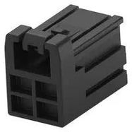 CONNECTOR HOUSING, RCPT, 4POS, 2MM