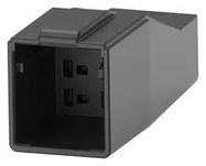CONNECTOR HOUSING, RCPT, 4POS, 2MM