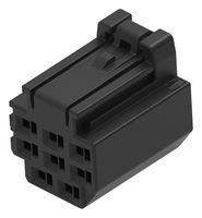 CONNECTOR HOUSING, RCPT, 8POS, 2MM