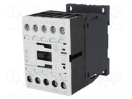 Contactor: 3-pole; NO x3; Auxiliary contacts: NO; 24VDC; 9A; DILM9 EATON ELECTRIC