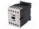 Contactor: 3-pole; NO x3; Auxiliary contacts: NO; 24VDC; 7A; DILM7 EATON ELECTRIC