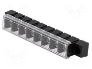 Connector: PCB terminal block; terminal; 20A; 300V; straight; 1x8 DEGSON ELECTRONICS