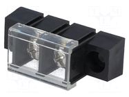 Connector: PCB terminal block; terminal; 20A; 300V; straight; 1x2 DEGSON ELECTRONICS