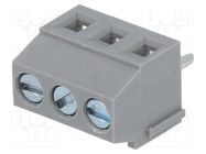 PCB terminal block; angled 90°; 3.5mm; ways: 3; on PCBs; 1.5mm2 DEGSON ELECTRONICS