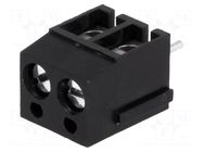 Connector: PCB terminal block; terminal; 24A; 300V; angled 90° DEGSON ELECTRONICS