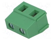Connector: PCB terminal block; terminal; 18A; 450V; angled; tinned DEGSON ELECTRONICS