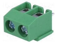 Connector: PCB terminal block; terminal; 18A; 250V; angled; tinned DEGSON ELECTRONICS