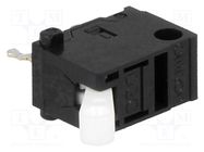 Microswitch SNAP ACTION; 0.1A/30VDC; with lever; SPDT; Pos: 2; D3C OMRON Electronic Components