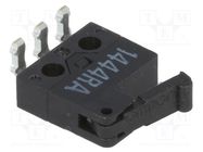 Microswitch SNAP ACTION; 0.5A/30VDC; SPDT; ON-(ON); Pos: 2; IP40 OMRON Electronic Components